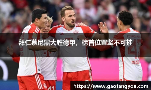 拜仁慕尼黑大胜德甲，榜首位置坚不可摧